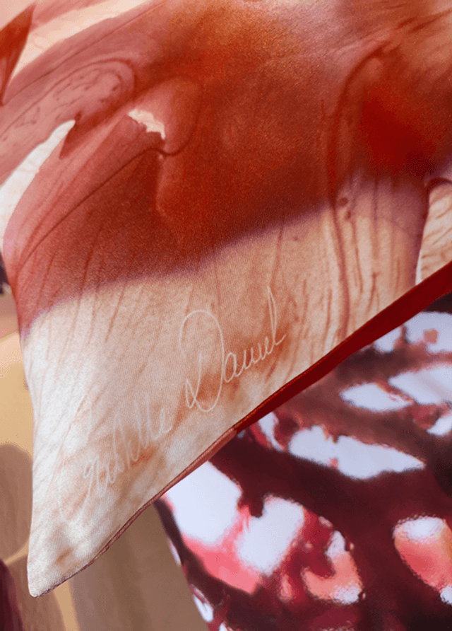 Coussin PINK GINGER SATIN
