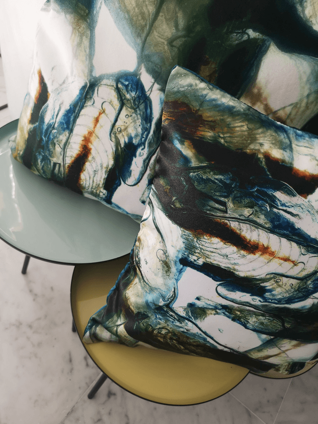 Housse de Coussin Blue Plancton