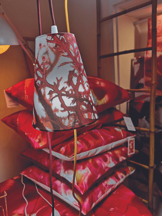Luminaire, baladeuse Algues Rouges 